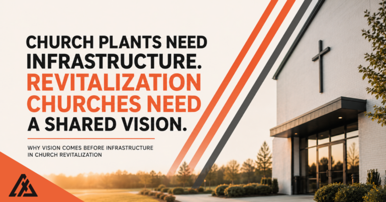 Read more about the article Church Plants Need Infrastructure. Revitalization Churches Need a Shared Vision.