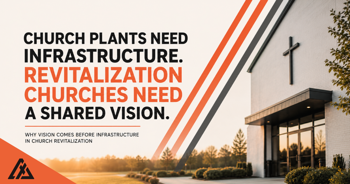 Read more about the article Church Plants Need Infrastructure. Revitalization Churches Need a Shared Vision.